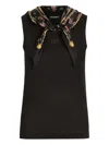 Dolce & Gabbana Logo-embroidered Tank Top In Multi