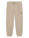 Dolce & Gabbana Logo-embroidered Track Pants In Brown