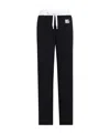 Dolce & Gabbana Logo-embroidered Track Pants In Black