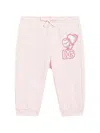 Dolce & Gabbana Logo-embroidered Track Pants In Pink