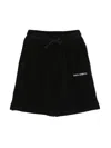 Dolce & Gabbana Logo-embroidered Track Shorts In Black
