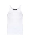 Dolce & Gabbana Logo-embroidered Vest In White
