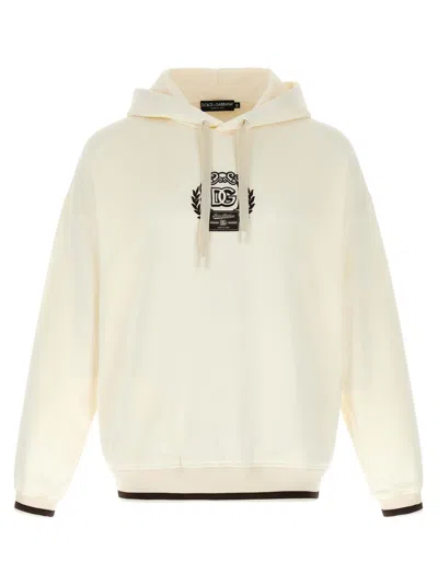 DOLCE & GABBANA DOLCE & GABBANA LOGO EMBROIDERY HOODIE