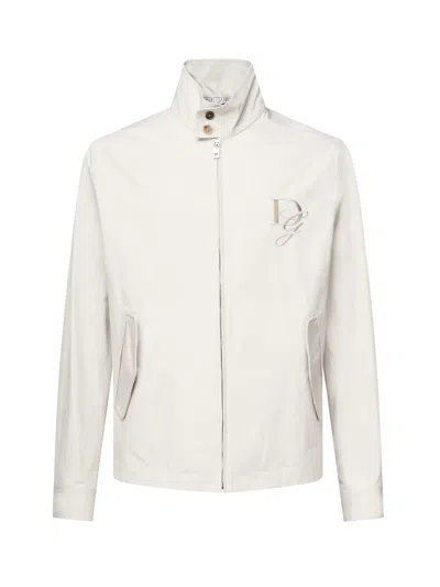 DOLCE & GABBANA LOGO EMBROIDERY JACKET
