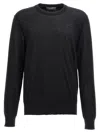 Dolce & Gabbana Maglione In Cashmere Nero  Uomo In Black