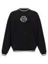 Dolce & Gabbana Crewneck Sweatshirt With Ribbed Cuffs And Hem In Multi