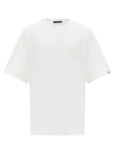 Dolce & Gabbana Logo Tag T-shirt In White