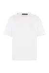 Dolce & Gabbana Cotton Crew-neck T-shirt In White