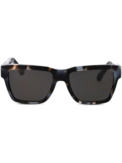 Dolce & Gabbana Logo-engraved Sunglasses In Black