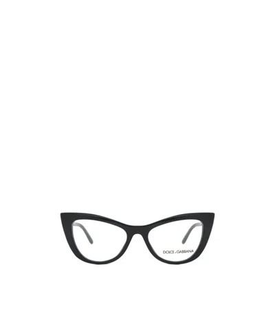 Dolce & Gabbana Logo Flat Mirror In Black