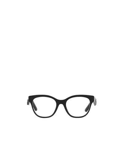 Dolce & Gabbana Logo Flat Mirror In Black