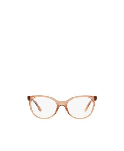 Dolce & Gabbana Logo Flat Mirror In Brown