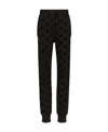 Dolce & Gabbana Jersey Jogging Pants In Black
