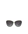Dolce & Gabbana Logo Gradient Sunglasses In Black