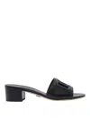 Dolce & Gabbana 'dg Logo Slides For Stylish In Black