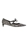 Dolce & Gabbana Logo High Heels In Black