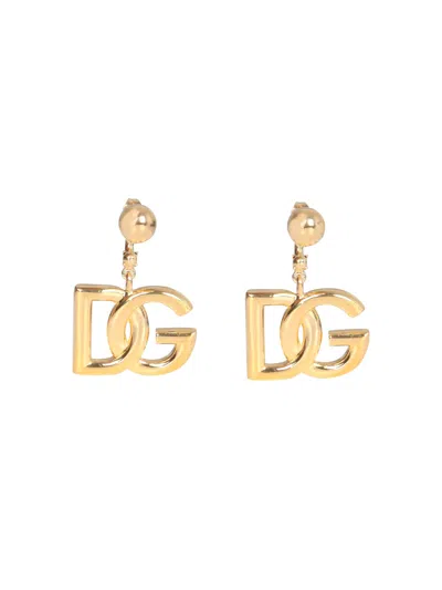 DOLCE & GABBANA LOGO INITIALS EARRINGS