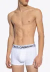 Dolce & Gabbana Two-way-stretch Cotton Jersey Regular-fit Boxers In White