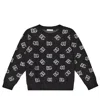 Dolce & Gabbana Logo Intarsia Wool Sweater In Combined Color