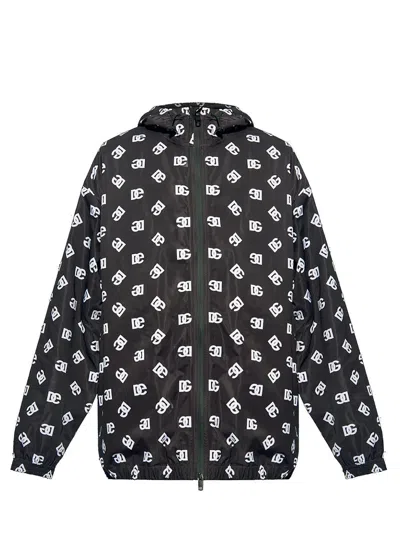 Dolce & Gabbana Logo Jacket In Black