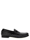 Dolce & Gabbana Jacquard Canvas Loafers