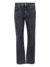 Dolce & Gabbana Charcoal Stretch Corduroy Pant In Black