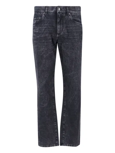 DOLCE & GABBANA LOGO JEANS