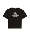 Dolce & Gabbana Dg-print T-shirt In Black