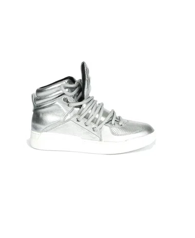 Dolce & Gabbana Logo Lace Up Casual Sports Shoes In Gray