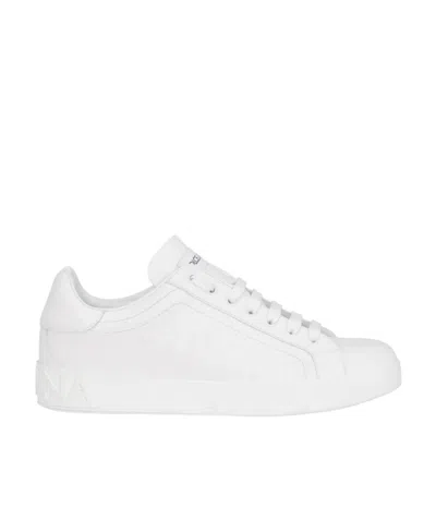 Dolce & Gabbana Dolce&gabbana Portofino White Low Trainer