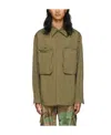 Dolce & Gabbana Khaki Reborn To Live Shirt In Green