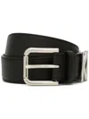 Dolce & Gabbana Calfskin Belt With Lettering