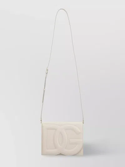 Dolce & Gabbana Logo Leather Crossbody Bag