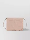 Dolce & Gabbana Dg Logo Crossbody Bag In Calf Leather