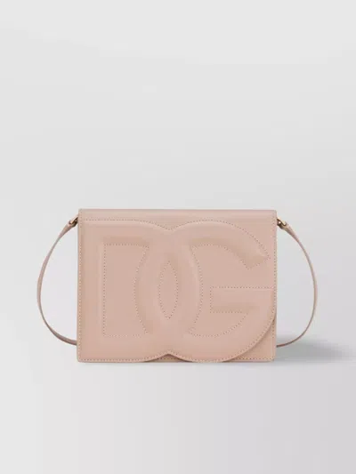 Dolce & Gabbana Logo Leather Crossbody Bag
