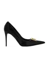 Dolce & Gabbana Women's Leather Pumps In Black
