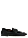 Dolce & Gabbana Logo Loafers With Suede Detail In Black