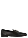 Dolce & Gabbana Ariosto Leather Cross-over Loafers