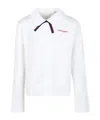 Dolce & Gabbana Logo Long-sleeved T-shirt In White