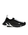 Dolce & Gabbana Logo Low-cut Casual Sneakers In Black