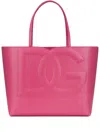 Dolce & Gabbana Dg Logo Medium Shopping Bag In Pink