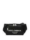 DOLCE & GABBANA LOGO NYLON BELTBAG