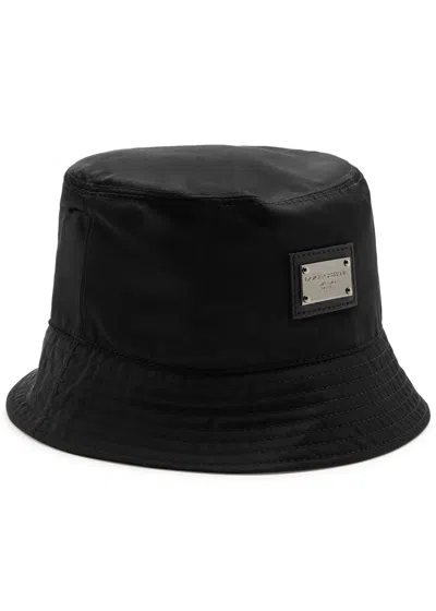 Dolce & Gabbana Men's Bucket Hat In Black