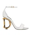 Dolce & Gabbana Open-toe Buckle-fastening Sandals In White