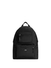 Dolce & Gabbana Logo-patch Backpack In Black