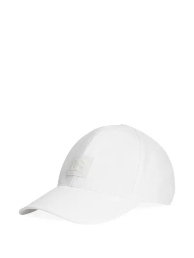 Dolce & Gabbana Logo-patch Baseball Cap In White