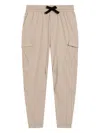 Dolce & Gabbana Cargo Pockets Cotton Blend Trousers In Neutrals