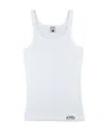Dolce & Gabbana Men's Soft Raffia D&g Tank Top In White