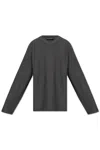 Dolce & Gabbana Oversized Crewneck In Grey