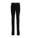 Dolce & Gabbana Logo-patch Denim Jeans In Black